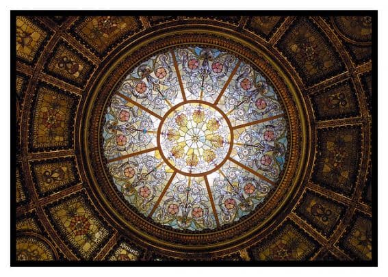 Download this Music And Architecture Chicago Cultural Center picture
